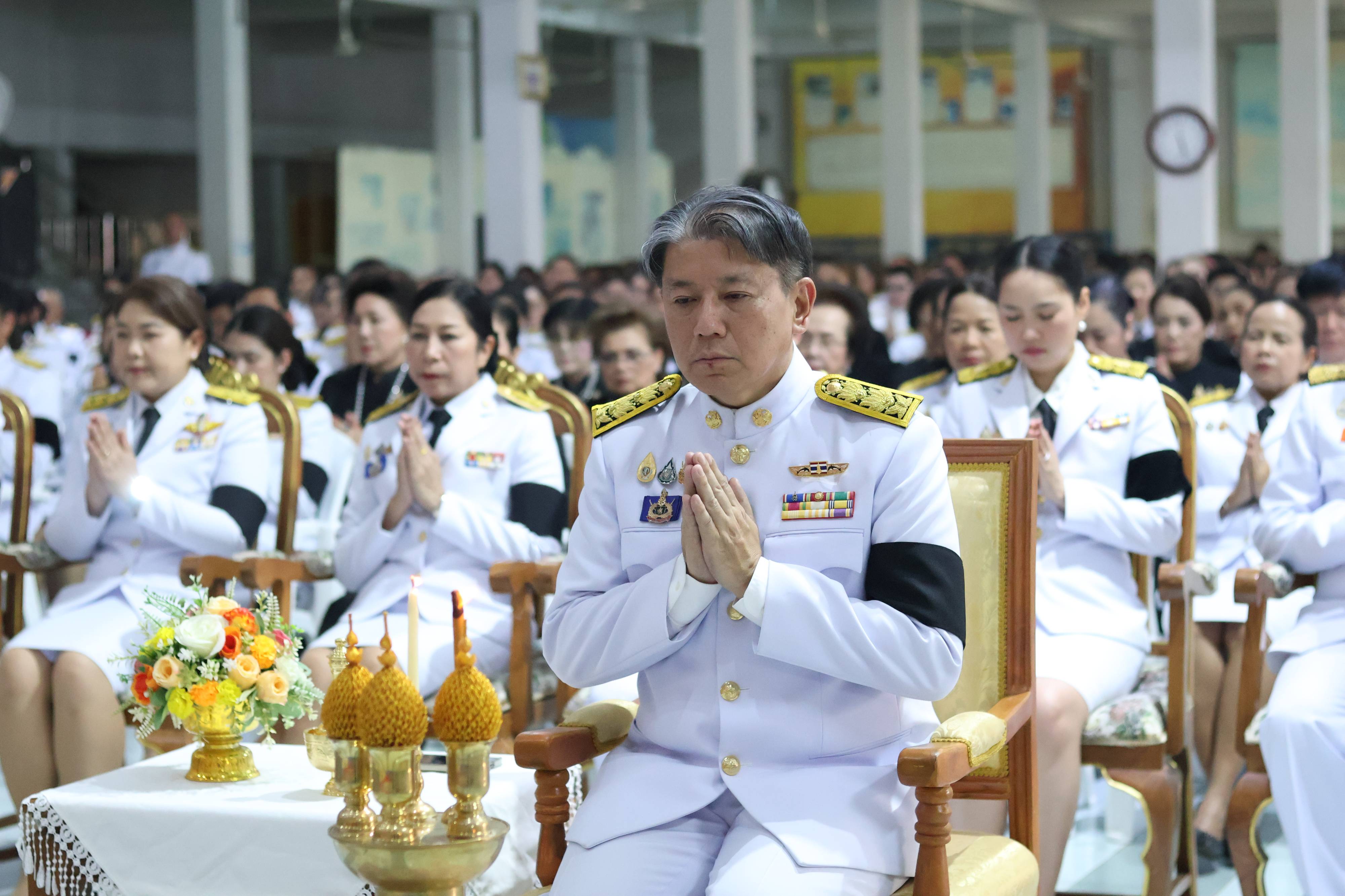 จันทบุรี จัดพิธีบำเพ็ญกุศลครบ 100 วัน (สตมวาร) น้อมรำลึกพระมหากรุณาธิคุณ "สมเด็จพระพันปีหลวง"